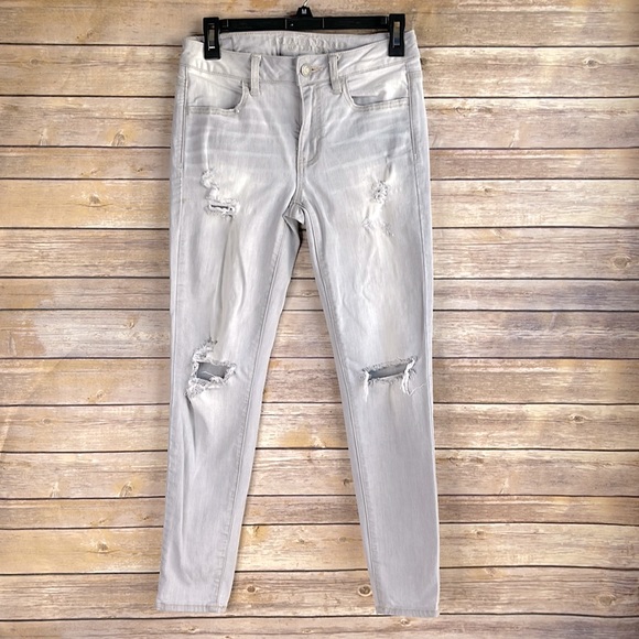 👖AE mid-rise jegging ankle jeans - Picture 1 of 4